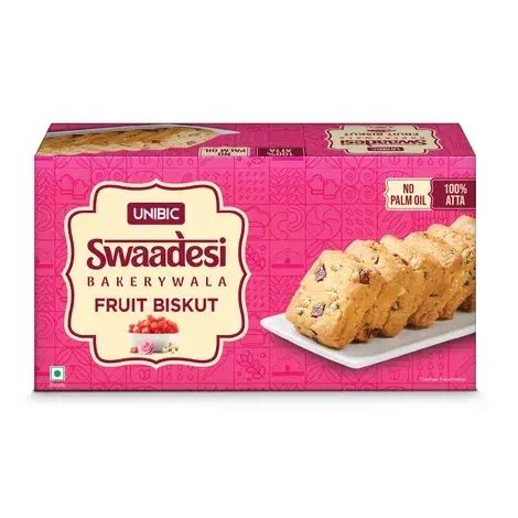 Unibic Foods Swaadesi Bakerywala Fruit Biskut 200 g