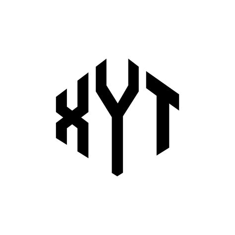 XYT letter technology logo design on white background. XYT creative ...