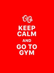 keep clam andMotivational PosterInspirational Poster Paper Print ...