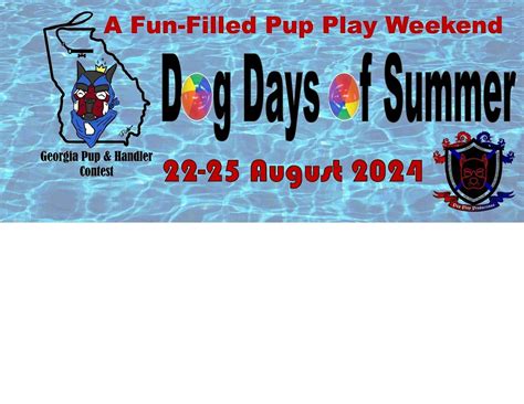 Dog Days of Summer -Georgia Pup and Handler Contest 2024, Metropolis ...