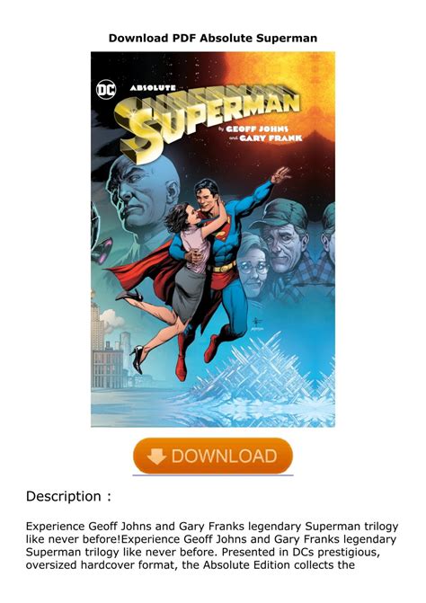 Download PDF Absolute Superman