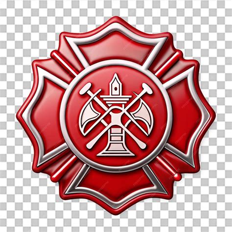 Symbol of firefighters logo isolated on transparent background ...