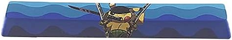 Buy Kooku Backboon Pikachu Cosplay Space Bar Cap Anime Keycaps for ...