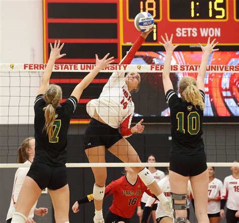 Standout Ferris State volleyball player Syann Fairfield