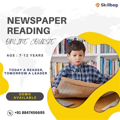 Skillbag-newspaper reading in Online