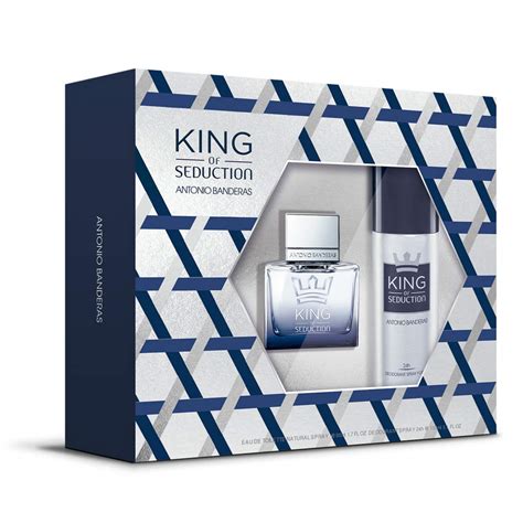 Antonio Banderas King of Seduction Eau de Toilette 50ML with Deodorant ...