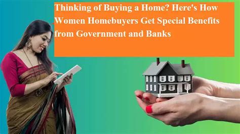Thinking of Buying a Home? Here's How Women Homebuyers Get Special ...