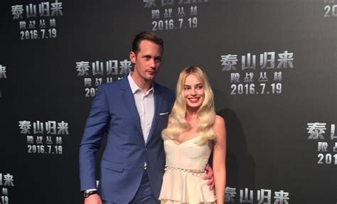Margot Robbie and Alexander Skarsgård Visit Beijing For China Premiere ...