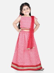 Aww Hunnie Indi Girls Lehenga Choli Ethnic Wear Printed Lehenga Choli ...