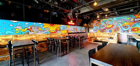Revel Sports Tavern KC College Map Mural — Doodle Dood LLC