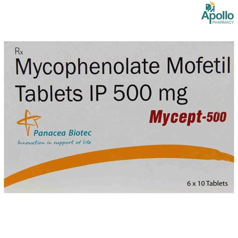 Mycept 500 Tablet 10's Price, Uses, Side Effects, Composition - Apollo ...