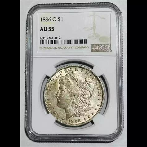 1896-O Morgan Silver Dollar NGC AU-55 - Bob Paul Rare Coins