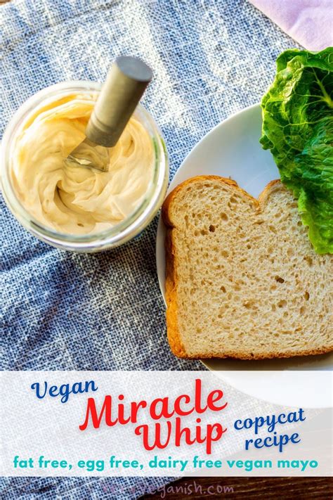 Vegan miracle whip mayo – Artofit