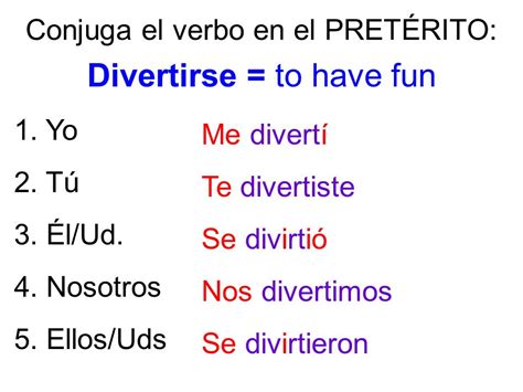 Práctica del Pretérito con Irregularidades Básicas - ppt descargar