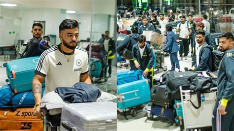 [Watch] Team India players and coaching staff touch down in Harare ...