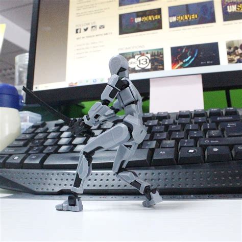 LTTVQM 3D Printed Action Figure, Robot Toys with Full India | Ubuy
