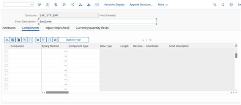 ABAP Flat Structure 的图像结果