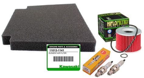 Air Filter Oil Filter Spark Plug Tune Up Kit Kawasaki | Desertcart INDIA