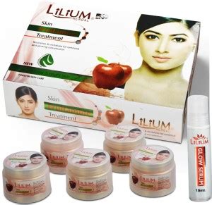 LILIUM Herbal Fruitment Treatment Facial Kit 220gm With Whitening ...