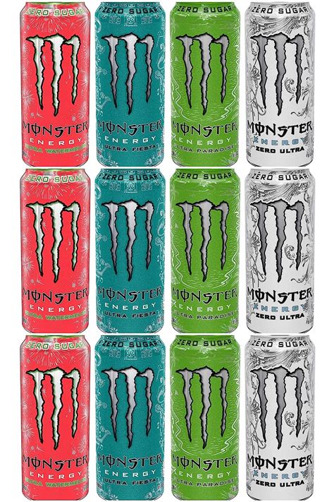 Monster Energy Ultra Sampler Pack, Sugar Free Energy | Ubuy India