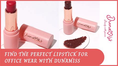 Find the Perfect Lipstick for Office Wear with Dunamiss – Dunamiss ...