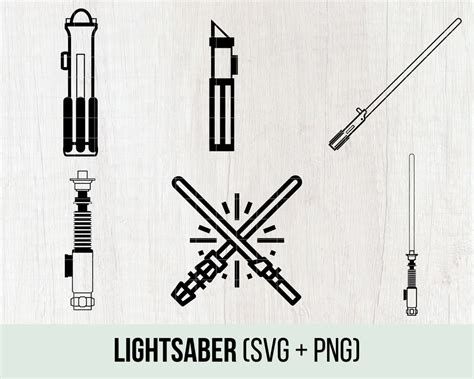 Buy Lightsaber Svg, Lightsaber Clipart, Png, Cut File, Cricut ...