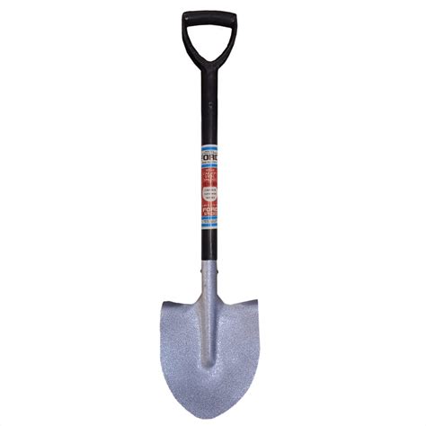 B.K.Jagan & Co Gardening Round Shovel Plastic Handle with D Grip ...