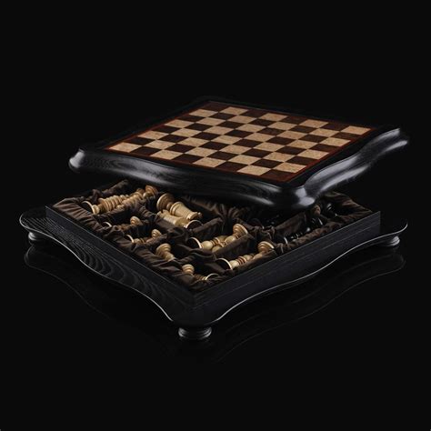 Buy Handmade Chess Set Barleykorn Luxury Empire Board Game - Elite Wood ...