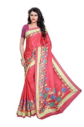 Buy Harinakshi Women Art Silk Turkey Saree (HK-Turkey-2618D_Peach) at ...