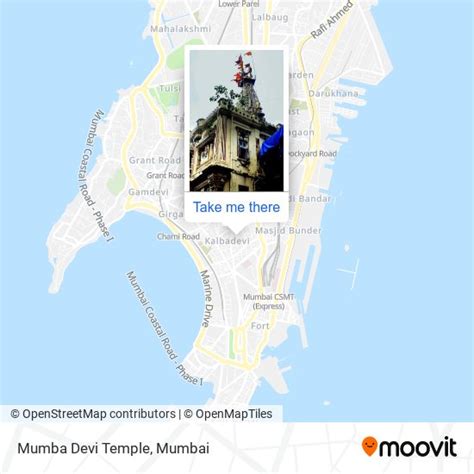 How to Get to Mumba Devi Temple in Colaba by Bus, Train or Light Rail?