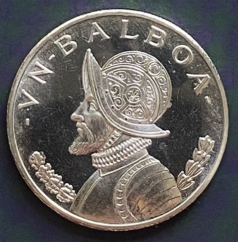 1967 PANAMA 1 BALBOA de PLATA LEY 0.900 – Panama Bay Collectibles