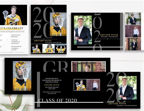 Buy 2025 Graduation Announcement Template Bundle, Senior Graduation ...