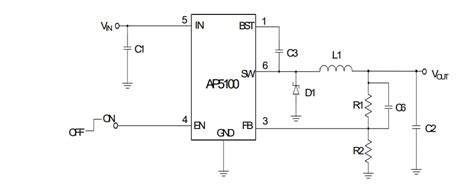 AP5100 Step-Down Converter - Diodes Inc | Mouser