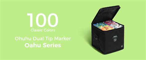 Ohuhu Alcohol Markers Double Tipped Art Marker Set for Artists Adults ...