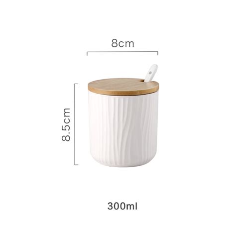 White Spice Jar Set Online - Premium Spice Jar | Nestasia