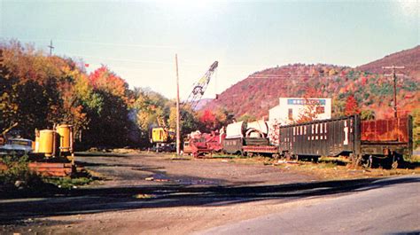 Where the Grand Gorge Station once stood was used as an unloading area ...