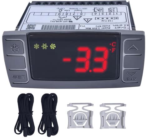 XR02CX-4N1F1 for Dixell Refrigerator Digital Thermostat Controller 120V ...