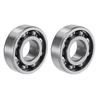 uxcell 6204 Deep Groove Ball Bearings 20mm Bore 47mm OD 14mm Thick CN ...