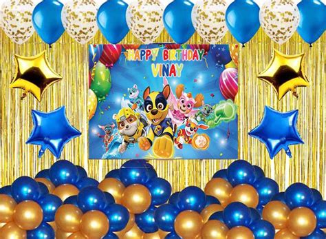 Buy Paw Patrol Theme Party Decoration | Party Supplies | Thememyparty ...