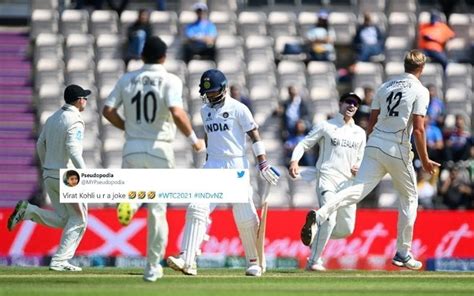 "Kohli finished!"- Fans roast Virat Kohli after yet another failure