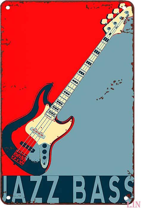 Buy Jazz Decor Jazz Bass Electric Guitar Musical Instrument Fender Jazz ...