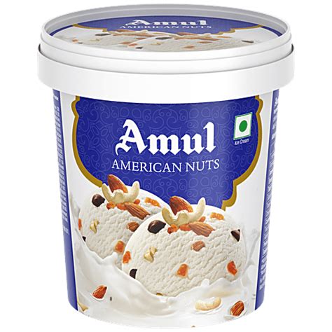 Buy Amul American Nuts Ice Cream Online at Best Price of Rs 35 - bigbasket