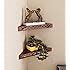 Home Sparkle Sh812 Wall Shelf, Set of 2 (Lacquer Finish, Black): Amazon ...