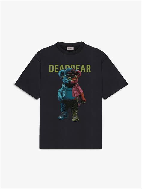 The Ted-Tee Black – DEADBEAR INDIA