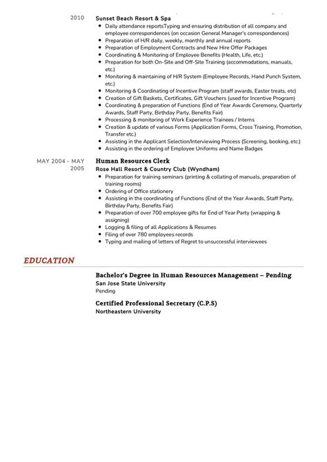 Human Resources Generalist Resume Example in 2026 - ResumeKraft
