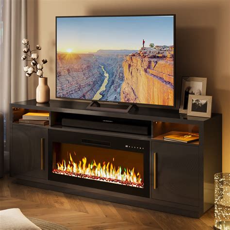 Fireplace Heater Tv Stand Fireplace Heater Mantel TV Stand Media