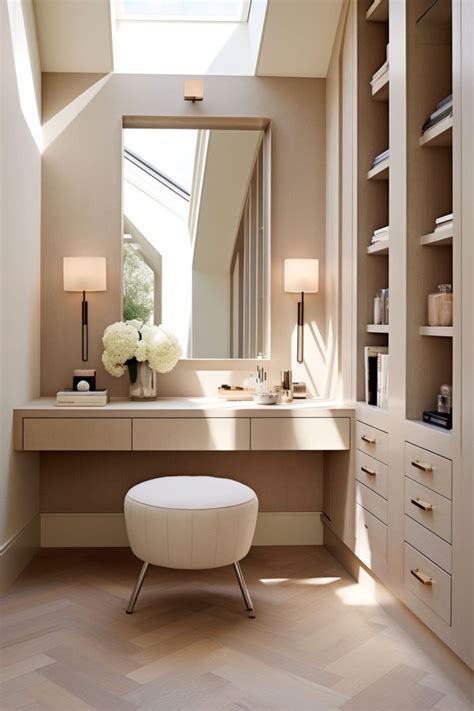 Built in makeup vanity – Artofit
