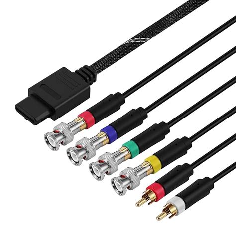 TNP N64 RGB/RGBs Adapter Cable Connector, Compatible with Gamecube ...
