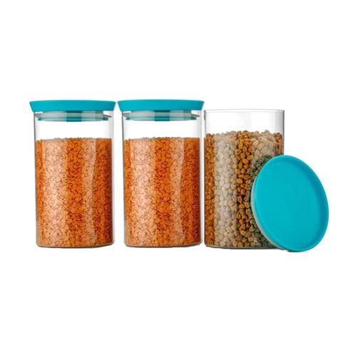900ML Blue color Airtight Food Storage Container Set
