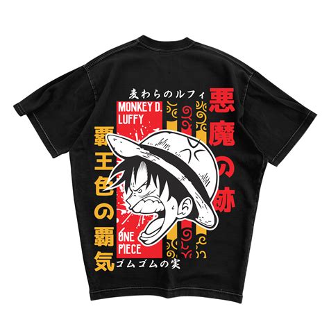 One Piece – Monkey D. Luffy Premium Oversized T-Shirt – GJ CLOTHING